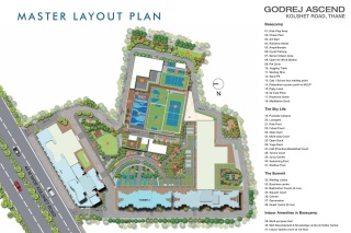 Master plan of Godrej Ascend